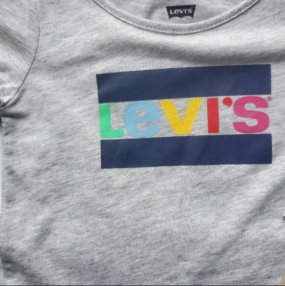 2 Piece Levi's Long Sleeved Dress with Briefs - Picture 2 of 5